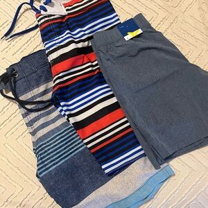 Men’s Striped and Solid Shorts